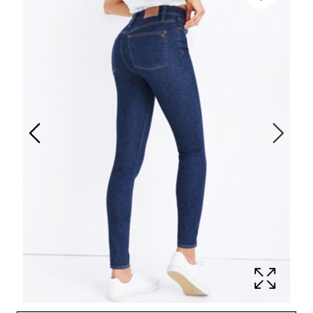 Madewell High Rise Curvy Skinny Jeans